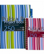 Blok A5 Project Book s indexom 250 listový