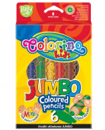 Farbičky Colorino Jumbo / 6 so strúhadlom