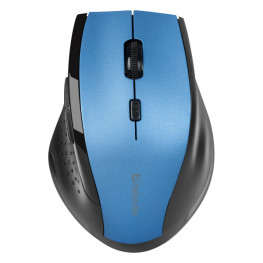 Myš Defender Accura MM-365 bezdrôtová čierno-modrá