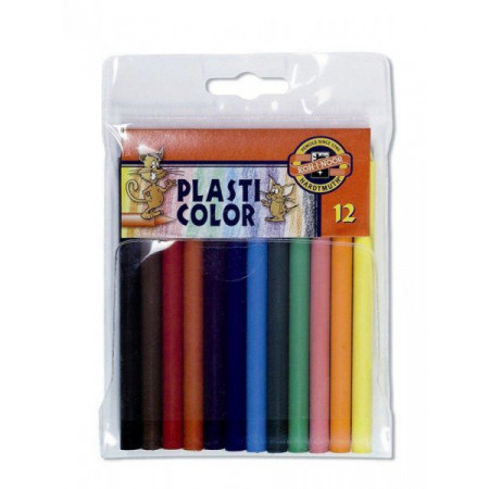 Farbičky PLASTICOLOR - 12 kusov